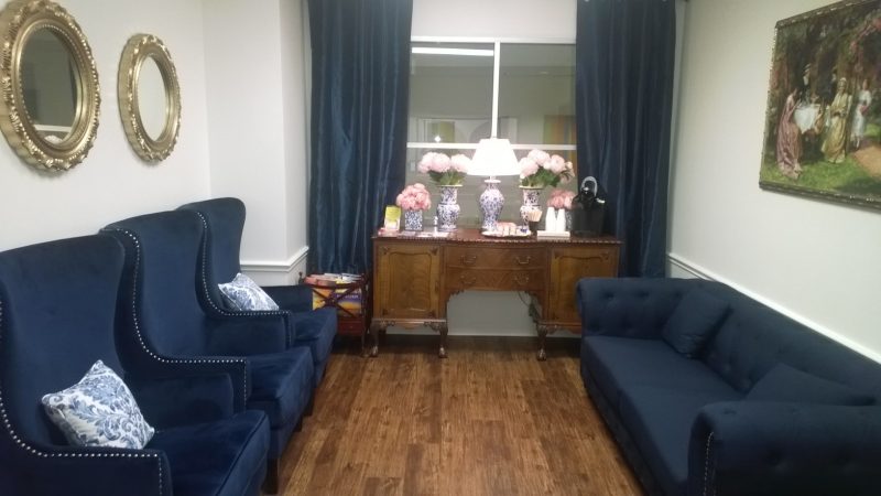 Sugar Land Office Waiting Room, Southwest Oral & Implant Surgery